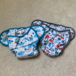 Thirsties Cloth Diaper Covers w/ Osocozy Prefolds